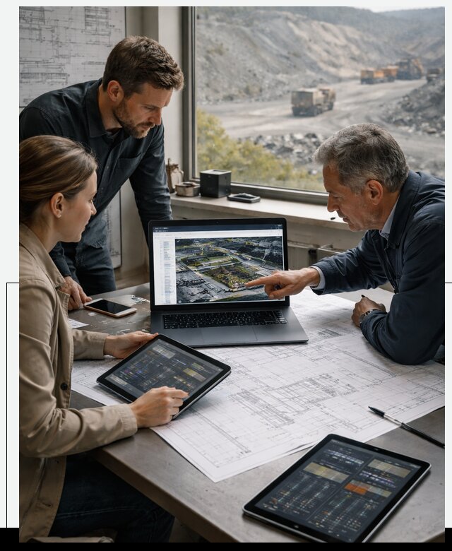 Разработка и внедрение систем для горнодобычи в Вольске