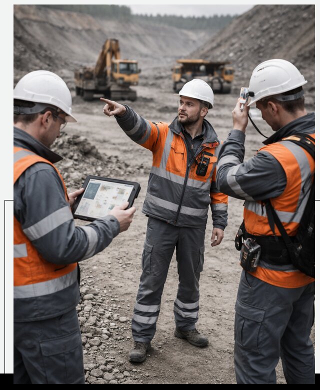 Система контроля персонала для горнодобывающей отрасли в Вольске