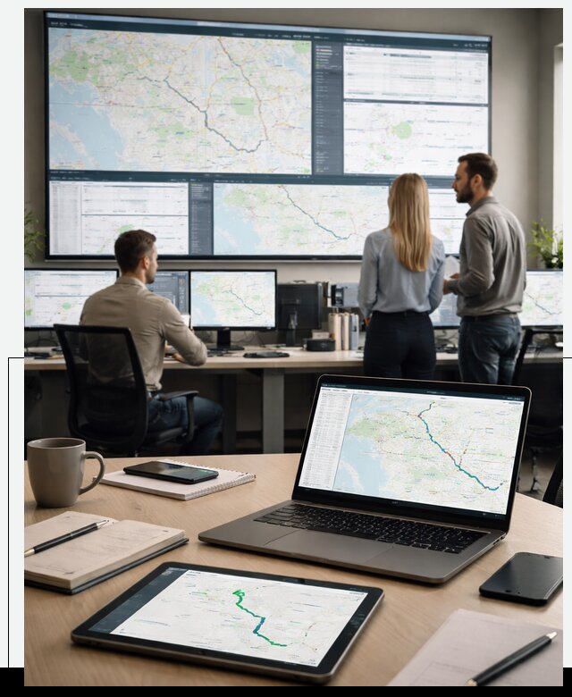 Трекинг грузов и Fleet Management, мониторинг автопарка в Вольске