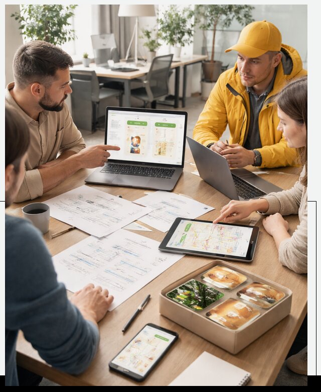 Разработка агрегатора доставки еды в Вольске от 15191 р., АвикейВль